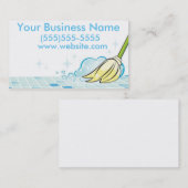 Visitekaartjes voor reinigingsservice (Voorkant / Achterkant)