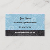 Visitekaartjes voor reparatie van auto's (Achterkant)