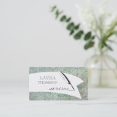 Visitekaartjes voor  schrijfmachine (Staand voorkant)