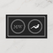 visitekaartjes voor "Silent Movie" (Voorkant)