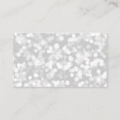 Visitekaartjes voor skiërs (Achterkant)