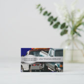 Visitekaartjes voor sleepdiensten voor motorvoertu (Staand voorkant)