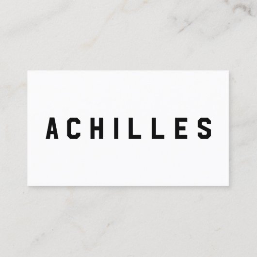 Visitekaartjes voor Sneakers en kleding (Achterkant)