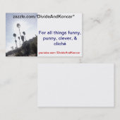 Visitekaartjes voor SplitsingAndKoncar (Voorkant / Achterkant)