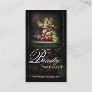 Visitekaartjes voor stilstaand fruitontwerp