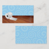 Visitekaartjes voor toiletpapier (Voorkant / Achterkant)
