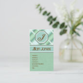 Visitekaartjes voor vastgelegde Mode (Staand voorkant)