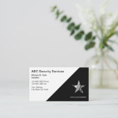 Visitekaartjes voor videobeveiliging (Staand voorkant)