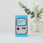 Visitekaartjes voor  videogamers (Staand voorkant)