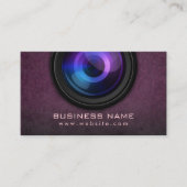 Visitekaartjes voor  violetDamasfoto's (Voorkant)