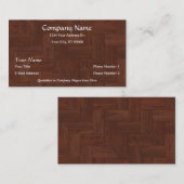 Visitekaartjes voor vloerbedekking (Voorkant / Achterkant)