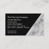 Visitekaartjes voor vloerreiniging en -installatie (Voorkant)