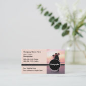 Visitekaartjes voor weddenschap (Staand voorkant)