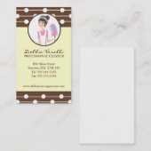 Visitekaartjes voor Whimsical Cleaning Services (Voorkant / Achterkant)