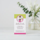 Visitekaartjes voor Whimsical Cleaning Services (Staand voorkant)