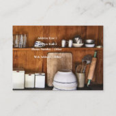 Visitekaartjes voor  winkel / Bake-winkel (Achterkant)