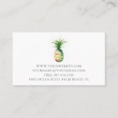 Visitekaartjes Waterverf Ananas (Voorkant)