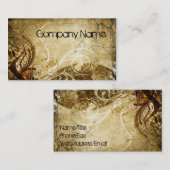 visitekaartjes -  wijnontwerp (Voorkant / Achterkant)