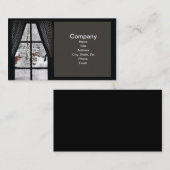 Visitekaartjes wintervenster (Voorkant / Achterkant)