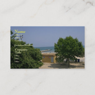 Visitenkaartjes Lake Michigan Shores Visitekaartje