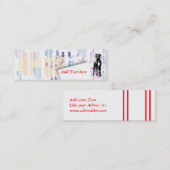 Visitenkarte Dogge Mini Visitekaartje (Voorkant / Achterkant)