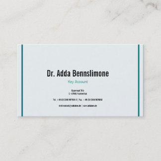 Visitenkarte Lines Visitekaartje