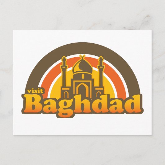 Visiter la carte postale de Bagdad (Devant)
