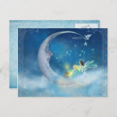 Visiter la carte postale de la Lune (Devant / Derrière)