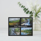 Visiter la carte postale de Washington (Debout devant)