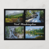 Visiter la carte postale de Washington (Devant)