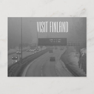 Visiter la Finlande carte postale