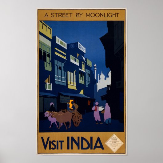 Visiter le Poster vintage indien (Devant)