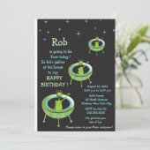 Visiteurs étrangers - invitation d'anniversaire de (Debout devant)