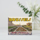 Visitez Bruxelles, Belgique Carte postale (Debout devant)