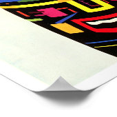 Visitez Cuba poster de voyage vintage (Coin)