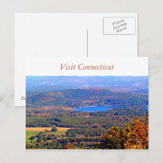Visitez la carte postale Connecticut (Devant / Derrière)