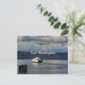 Visitez la carte postale de Washington (Debout devant)