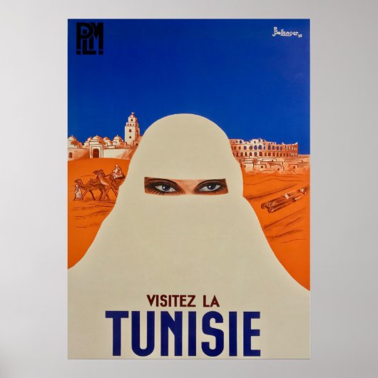 VISITEZ LA TUNISIE POSTER (Voorkant)