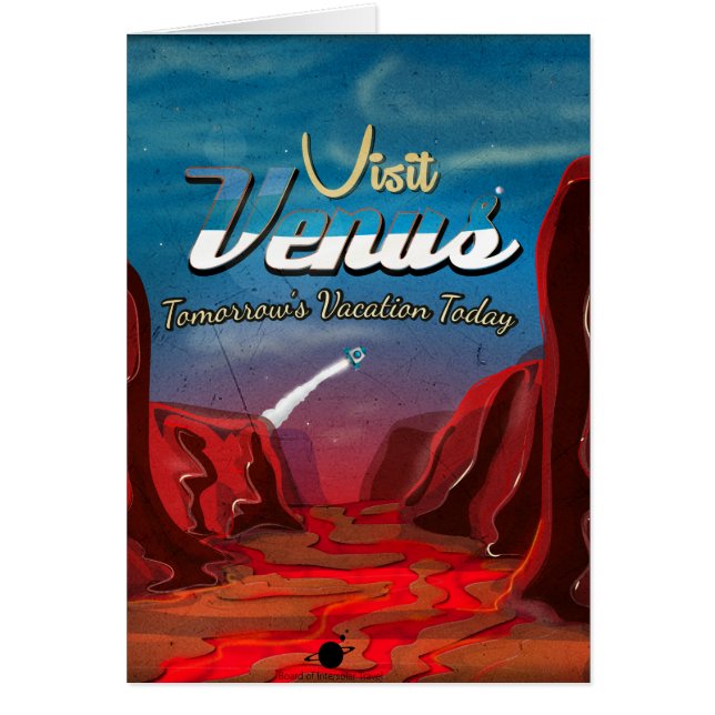 Visitez l'affiche vintage de Vénus (Devant)