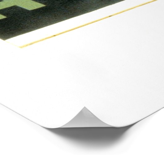 Visitez l'Aquarium - Poster WPA - (Coin)