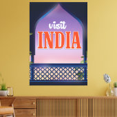 Visitez l'Inde Impression de voyage vintage. (Insitu(Salon))