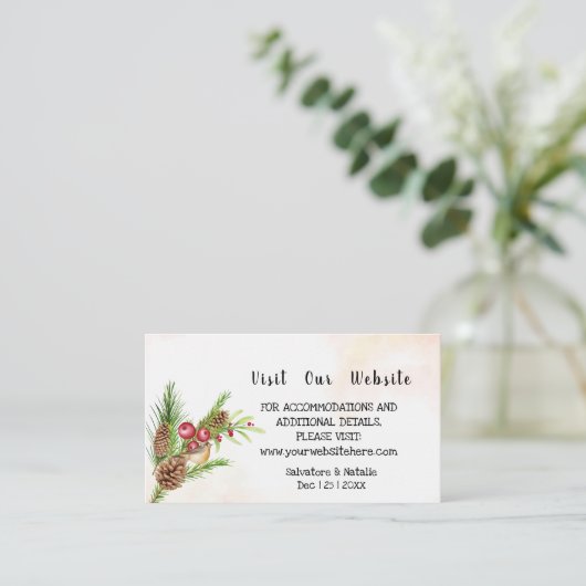 Visitez notre site internet Carte d'insertion de M (Debout devant)