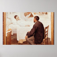 Visiting Day in het ziekenhuis, 1889