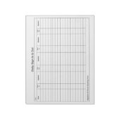 Visitor Sign In Sign Out Tracker Notitieblok (Gedraaid)