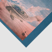 VISJUMPING IN WATERweefsel Tissuepapier (Detail)