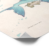 Viskaart Japan (niet geëtiketteerd) Poster (Hoek)