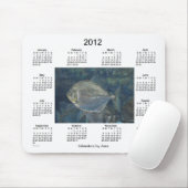 Viskalender 2012 muismat (Met muis)