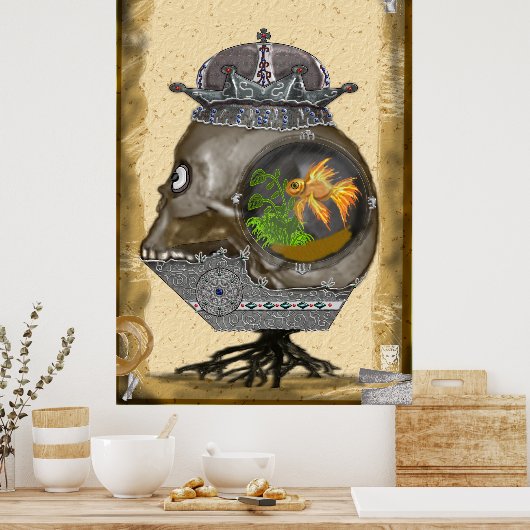 viskom poster (Keuken)