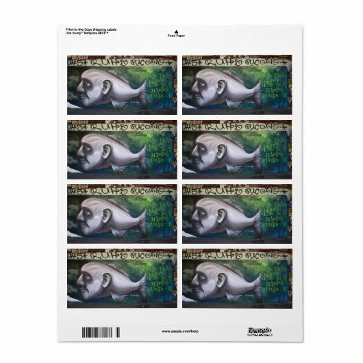 viskop etiket (Full Sheet)