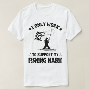 Visliefhebber, Visser Cadeau Idee T-shirt